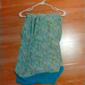 blue skirt